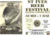St. Ives CAMRA Cornwall Beer Festival 2003 Programme 1