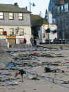 The aftermath of New Year's Eve in St. Ives, Cornwall 4