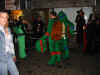 Fancy dress on New Year's Eve in St. Ives, Cornwall 1