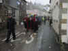 The (soggy) procession on the Feast of St. Eia Day in St. Ives, Cornwall 2