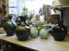 Work by Trevor Corser at the Leach Pottery, St. Ives, Cornwall 1