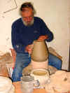 Trevor Corser working at the Leach Pottery, St. Ives, Cornwall 5