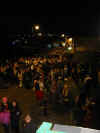 New Year's Eve revellers cram the streets of St. Ives, Cornwall 3