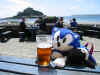 The Spooky St. Ives Reporting Team chill out in the Godolphin Arms opposite St. Michael's Mount