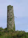 Old mine chimney on Rosewall Hill, St. Ives, Cornwall 1