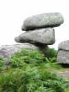 The stones on Rosewall Hill, St. Ives, Cornwall 1