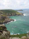 Coast path between Zennor and St. Ives, Cornwall 9
